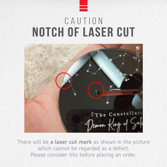 NOTCH OF LASER CUT